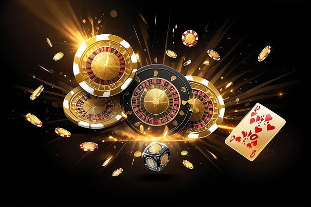 Sic Bo dice game with three rolling dice